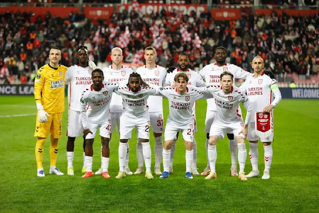 Samsunspor evinde Vallecano'ya mağlup oldu