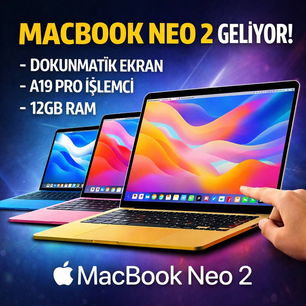 Dokunmatik ekran Macbook geliyor