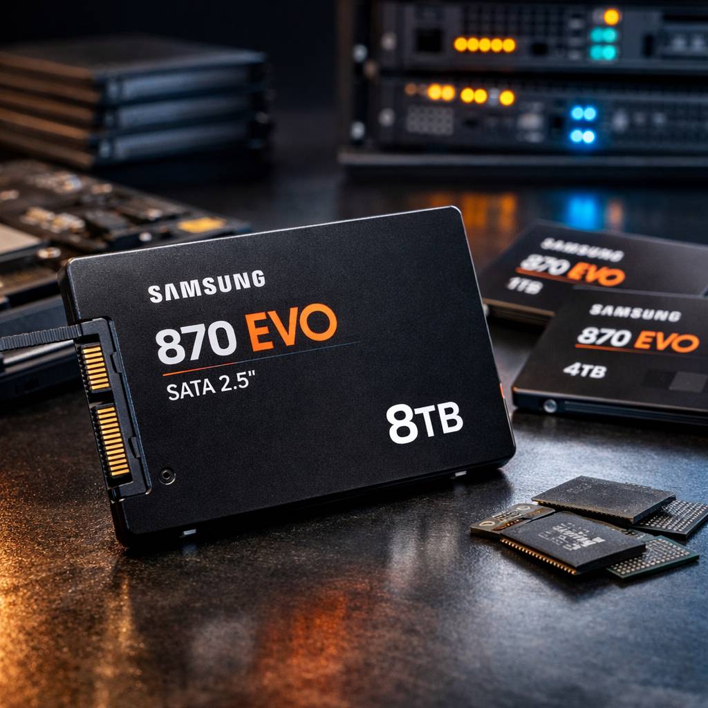 Samsung'dan 8TB SSD ile geldi