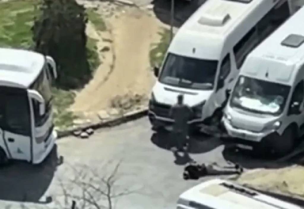 İsrail Başkonsolosluğu önünde olay