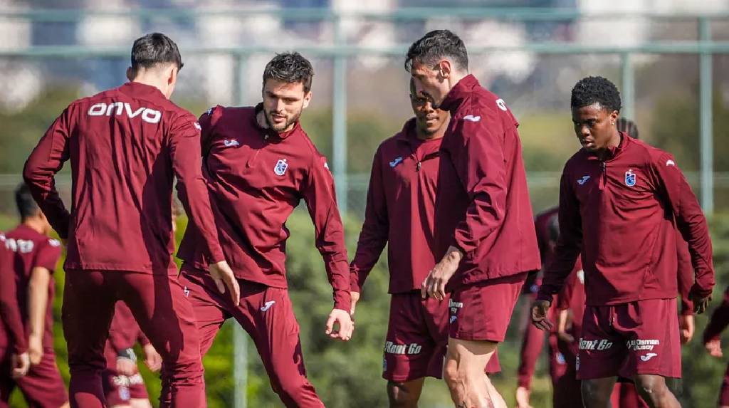 Trabzonspor, Başakşehir maçı hazırlıklarını sürdürdü