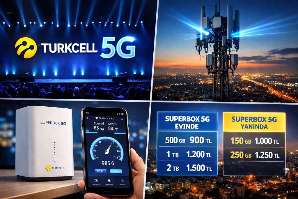 Turkcell 5G dönemini başlattı