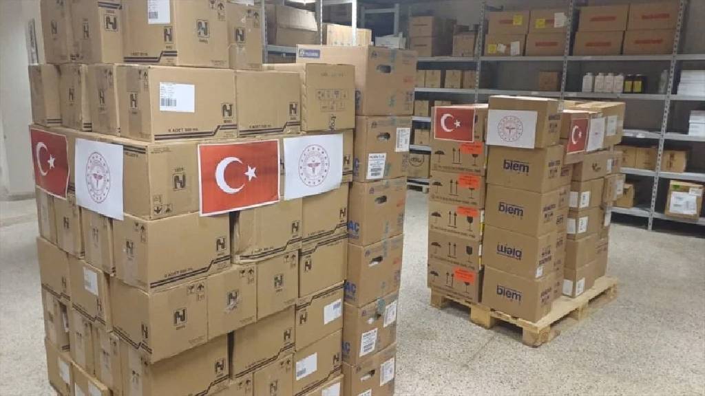 Türkiye'den İran'a insani destek
