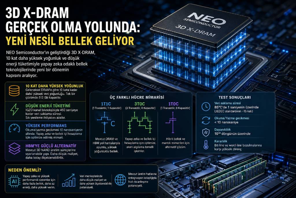 Bellek teknolojisinde yeni dönem