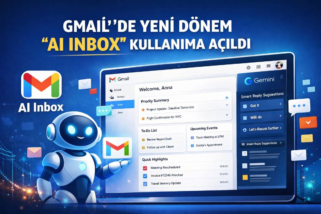 Gmail'de yapay zeka dönemi