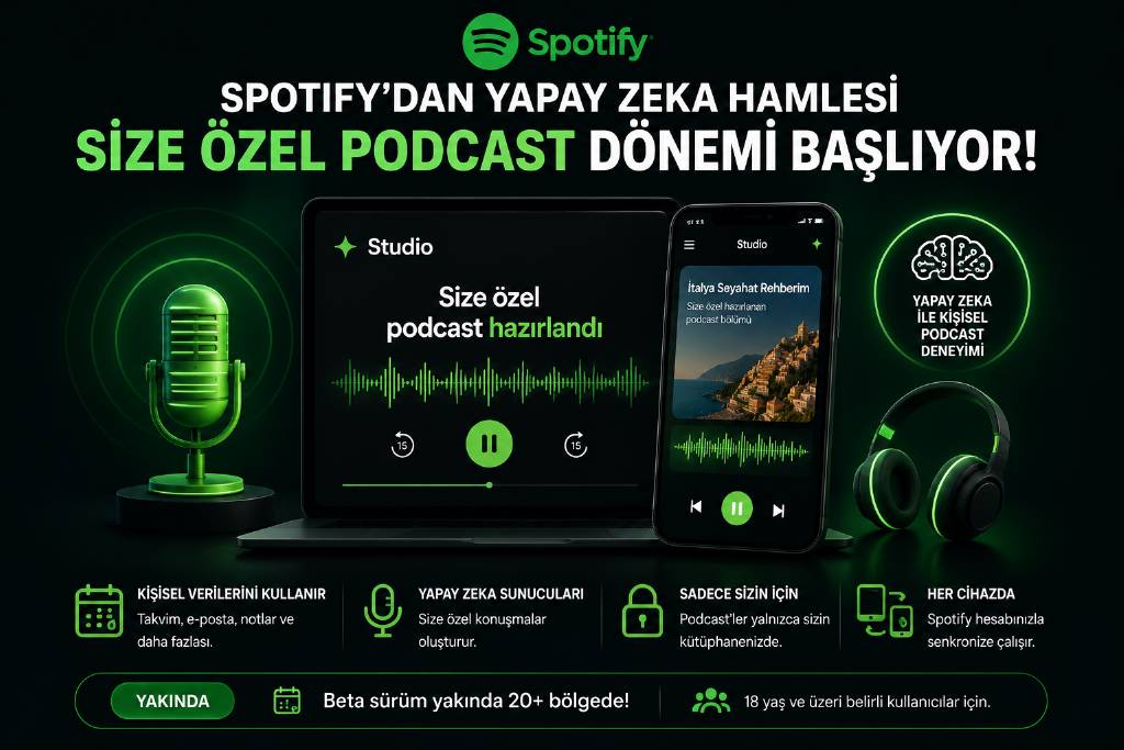 Spotify'dan Yapay zeka yeniliği