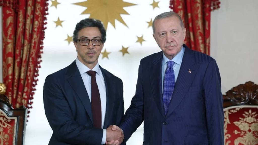 Cumhurbaşkanı Erdoğan, BAE Devlet Başkan Yardımcısı Al Nahyan’ı kabul etti