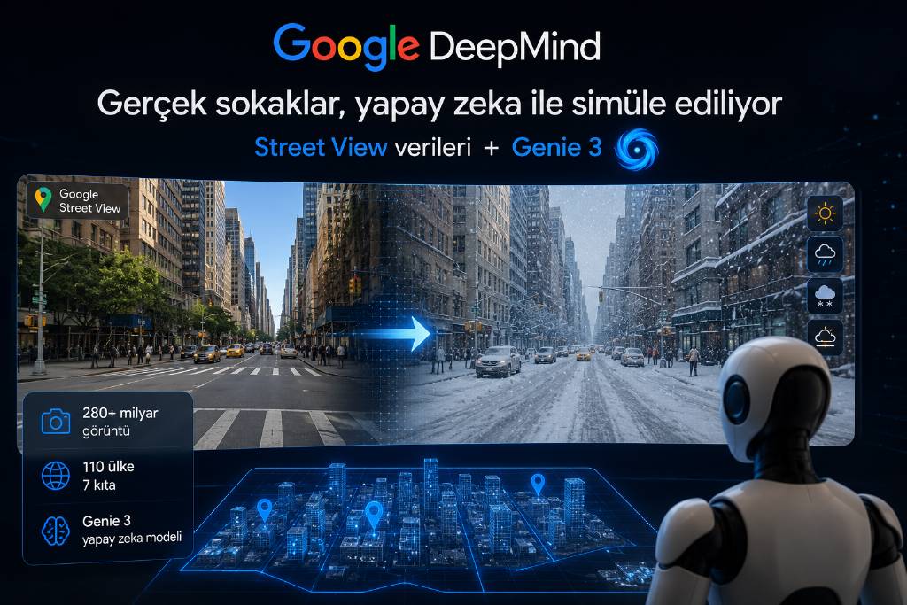 Gerçek şehirleri simule eden yapay zeka sistemi 