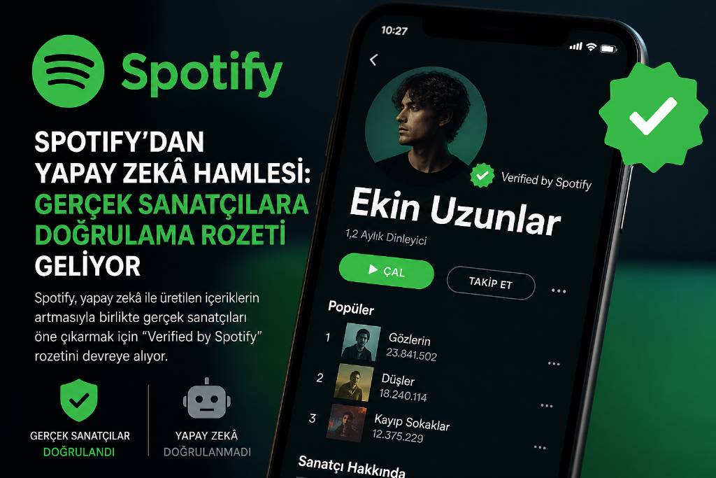 Spotify'dan yapay zekaya karşı yeni adım