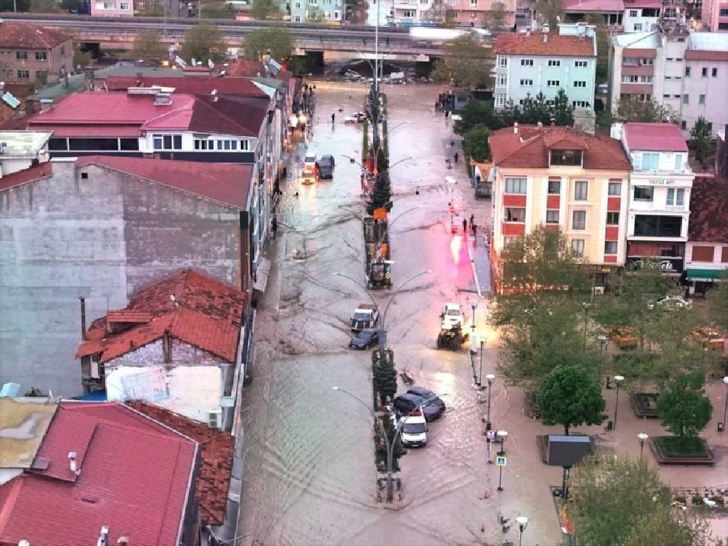Samsun'da sel felaketi