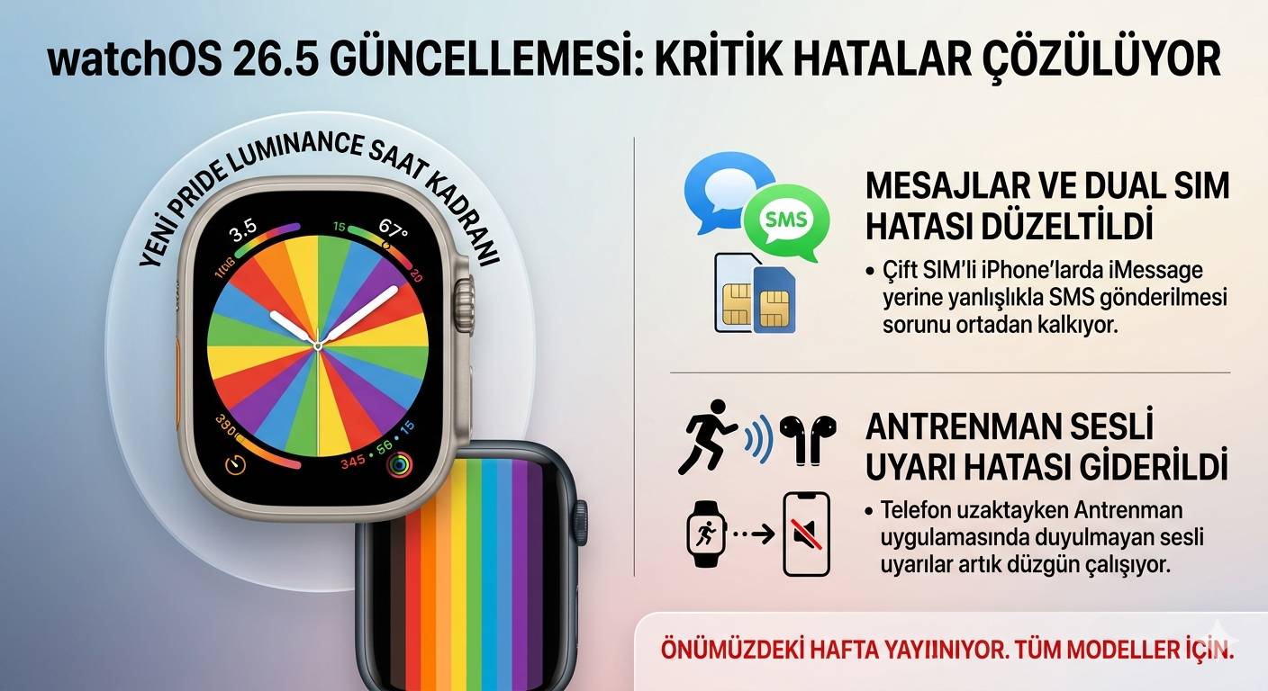 Apple Watch kullanıcılarına müjde