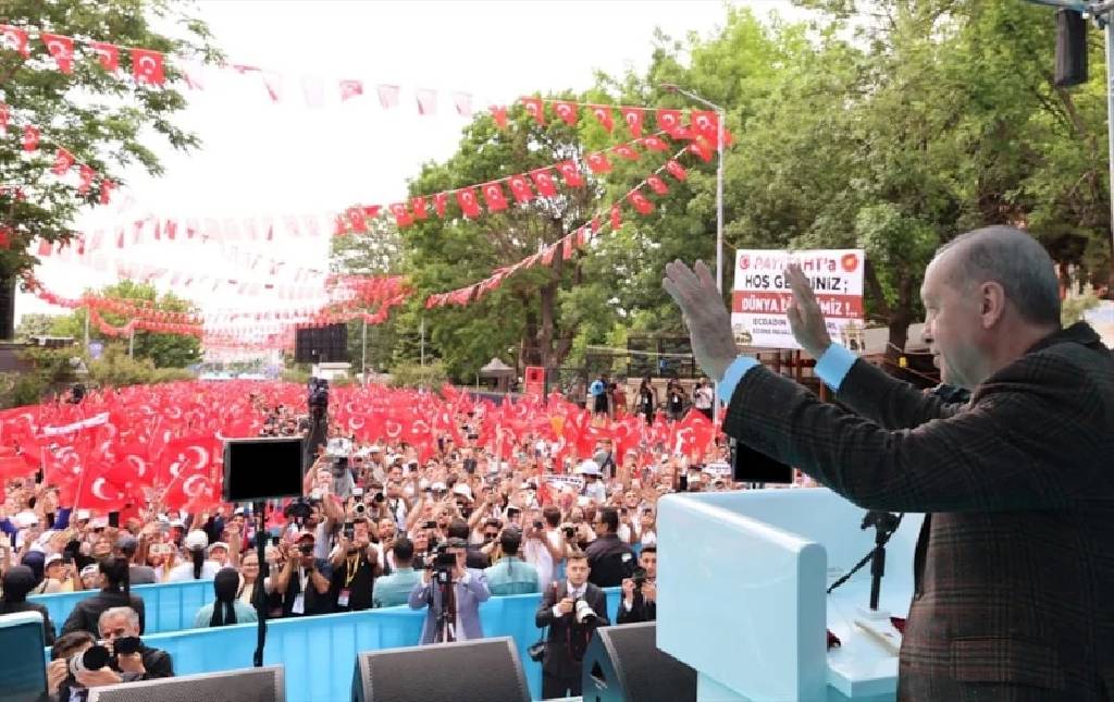 Cumhurbaşkanı Erdoğan, Edirne'de konuştu