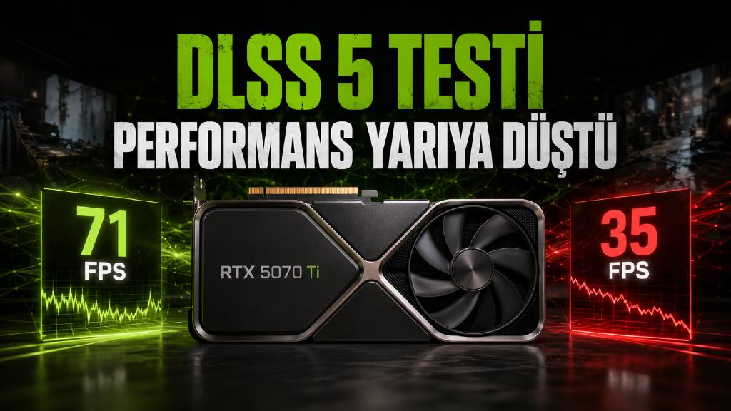 Nvdia DLSS 5 test edildi:"%50 Performans kaybı"