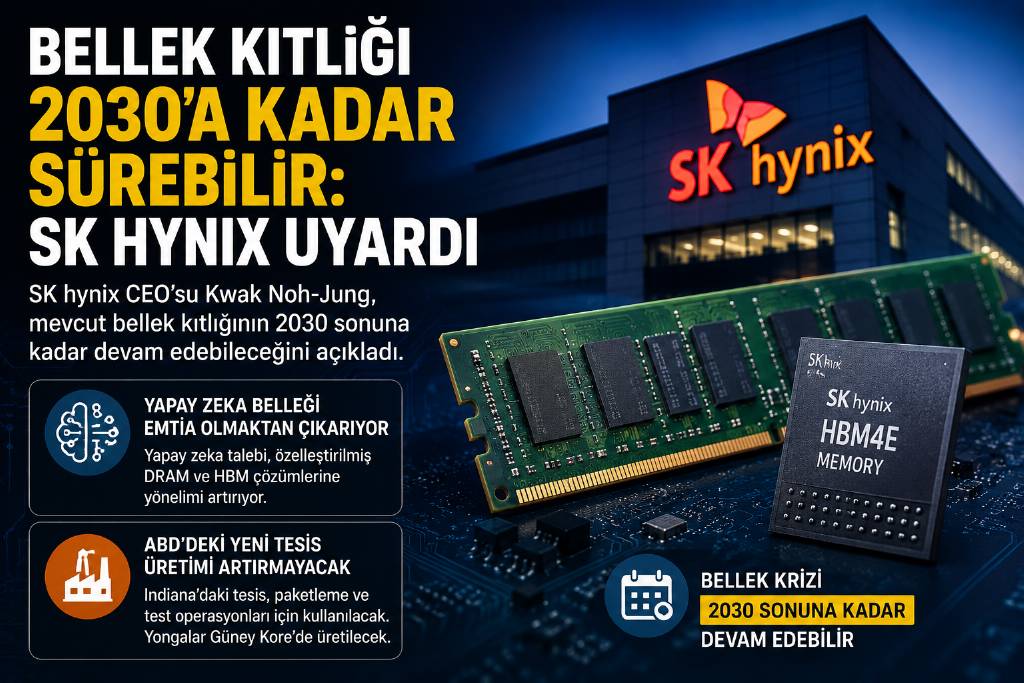 RAM ve Bellek krizinde 2030 uyarısı