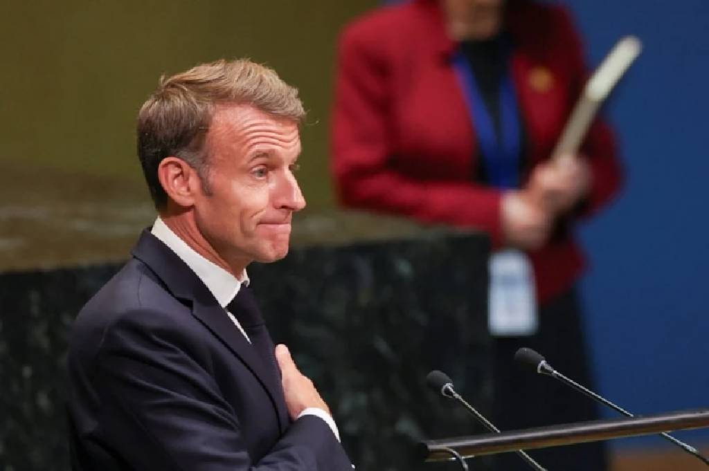 Macron'dan BM kürsüsünde Gazze mesajı