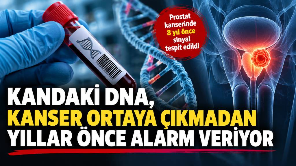Kandaki DNA, kanser riskine yönelik erken teşhis olabilir