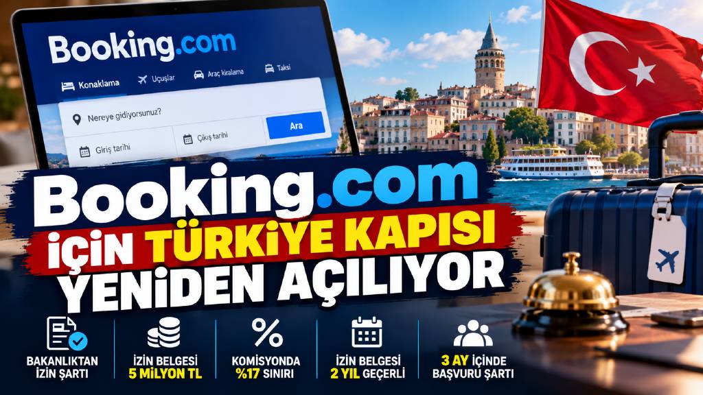 Booking.com için Türkiye'de yeni dönem
