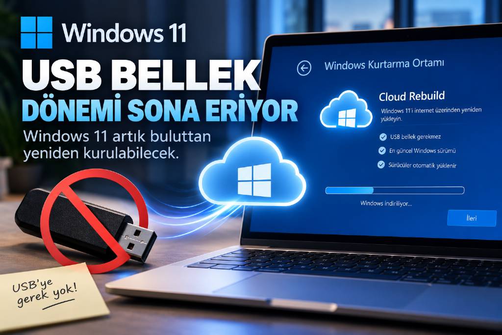 Windows 11'e Cloud Rebuild geliyor